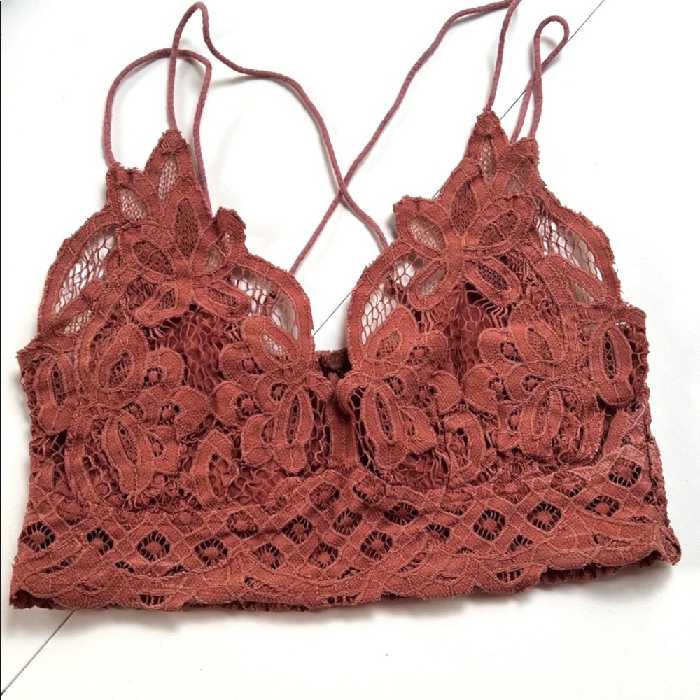 Free people bralette size M in adobe